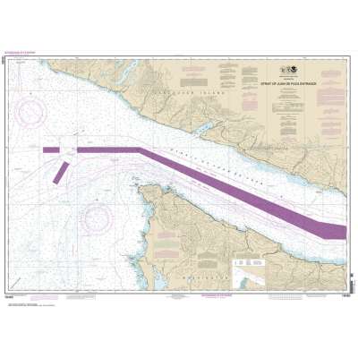 HISTORICAL NOAA Chart 18460: Stait of Juan de Fuca Entrance