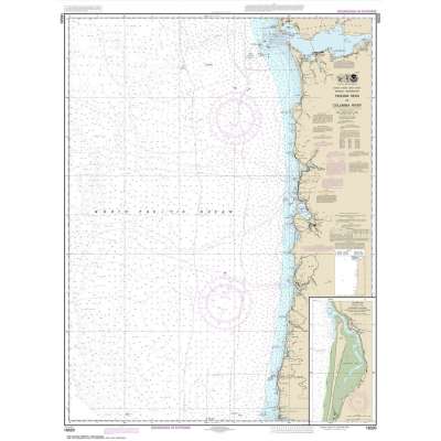 NOAA Chart 18520: Yaquina Head to Columbia River;Netarts Bay