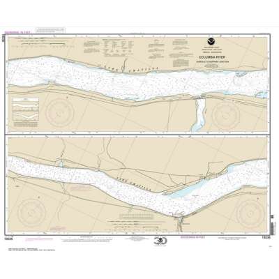Pacific Coast NOAA Charts :NOAA Chart 18536: Columbia River Sundale to Heppner Junction