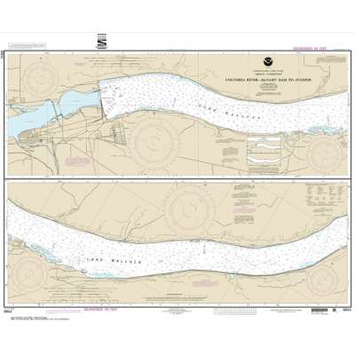 NOAA Chart 18541: Columbia River-McNary Dam to Juniper