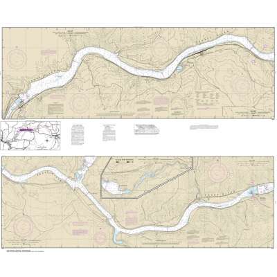 HISTORICAL NOAA Chart 18546: Snake River-Lake Herbert G. West