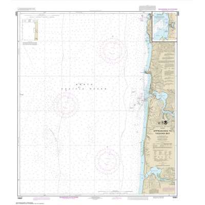 NOAA Chart 18561: Approaches to Yaquina Bay