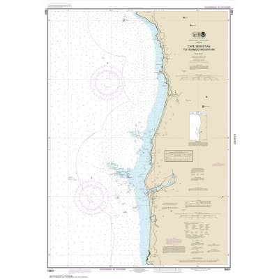 NOAA Chart 18601: Cape Sebastian to Humbug Mountain