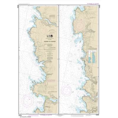 HISTORICAL NOAA Chart 18628: Albion to Caspar