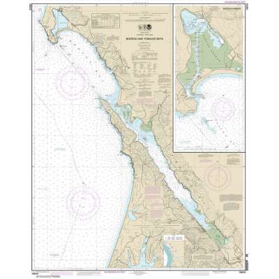 NOAA Chart 18643: Bodega and Tomales Bays
