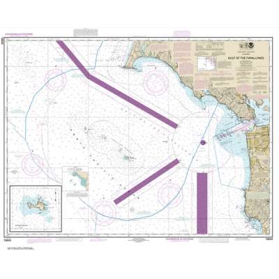 Pacific Coast NOAA Charts :HISTORICAL NOAA Chart 18645: Gulf of the Farallones;Southeast Farallon