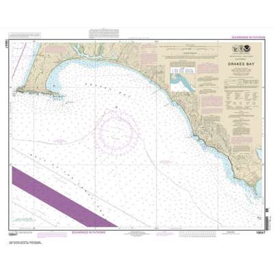 HISTORICAL NOAA Chart 18647: Drakes Bay