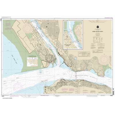Pacific Coast NOAA Charts :NOAA Chart 18655: Mare Island Strait