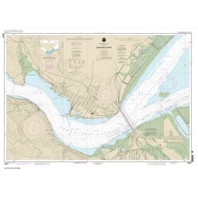 HISTORICAL NOAA Chart 18657: Carquinez Strait