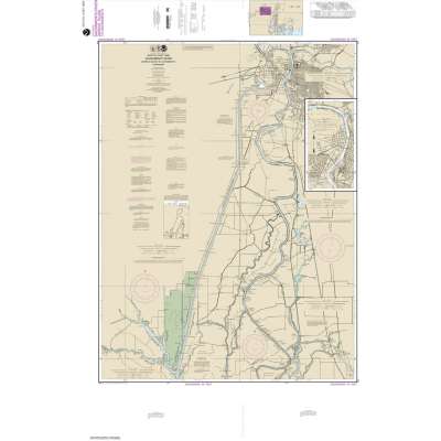 HISTORICAL NOAA Chart 18662: Sacramento River Andrus Island to Sacramento