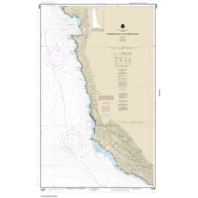 NOAA Chart 18686: Pfeiffer Point to Cypress Point