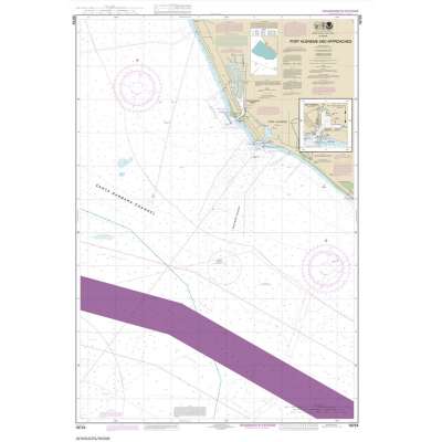 HISTORICAL NOAA Chart 18724: Port Hueneme And Approaches;Port Hueneme