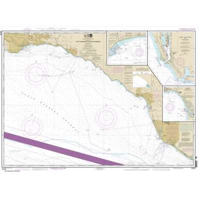 NOAA Chart 18725: Port Hueneme to Santa Barbara
