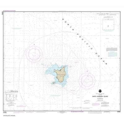 HISTORICAL NOAA Chart 18756: Santa Barbara Island