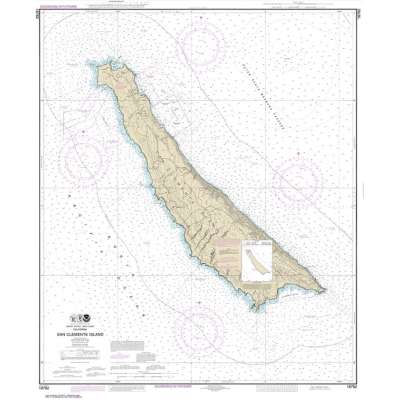 NOAA Chart 18762: San Clemente Island