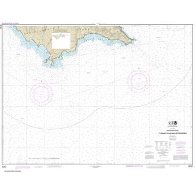 NOAA Chart 18764: San Clemente Island Pyramid Cove and approaches