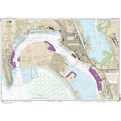 NOAA Chart 18773: San Diego Bay