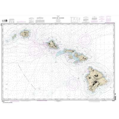 HISTORICAL NOAA Chart 19004: Hawai'ian Islands