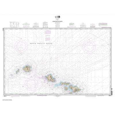 HISTORICAL NOAA Chart 19013: Hawai'ian Islands northern part
