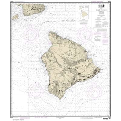 HISTORICAL NOAA Chart 19320: Island Of Hawai'i