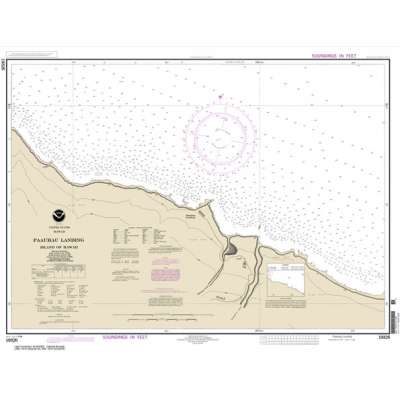Pacific Coast NOAA Charts :HISTORICAL NOAA Chart 19326: Pa'auhau Landing Island Of Hawai'i