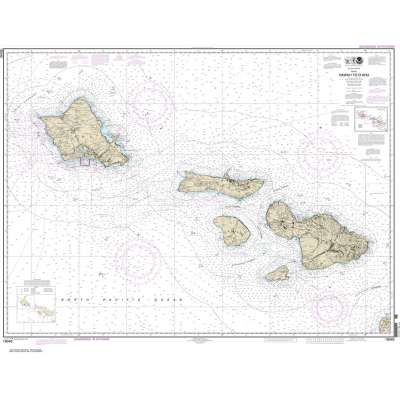 NOAA Chart 19340: Hawai'i to O'ahu