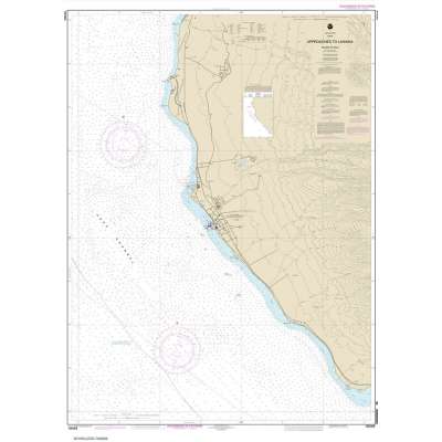 HISTORICAL NOAA Chart 19348: Approaches to Lahaina: Island of Maui