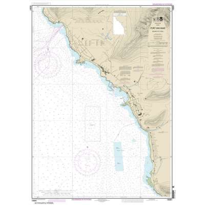 HISTORICAL NOAA Chart 19361: Port Wa'ianae Island of O'ahu