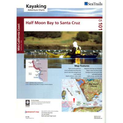 Sea Trails Map:  Half Moon Bay to Santa Cruz