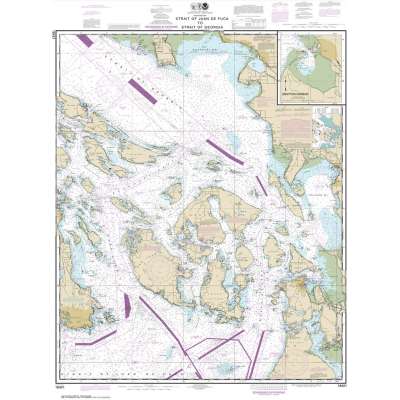 NOAA Chart 18421: Strait of Juan de Fuca to Strait of Georgia;Drayton Harbor