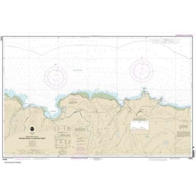 HISTORICAL NOAA Chart 19385: North Coast of Kaua'i Ha'ena Point to Kepuhi Point