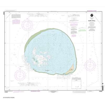 HISTORICAL NOAA Chart 19483: Hawai'i Kure Atoll