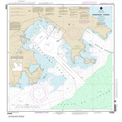 Gulf Coast NOAA Charts :NOAA Chart 25666: Ensenada Honda