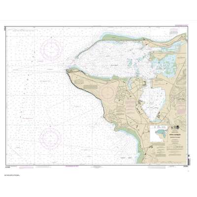 Pacific Coast NOAA Charts :NOAA Chart 81054: Mariana Islands Apra Harbor: Guam