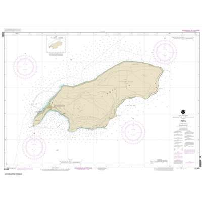 HISTORICAL NOAA Chart 81063: Commonwealth of the Northern Mariana Islands Rota