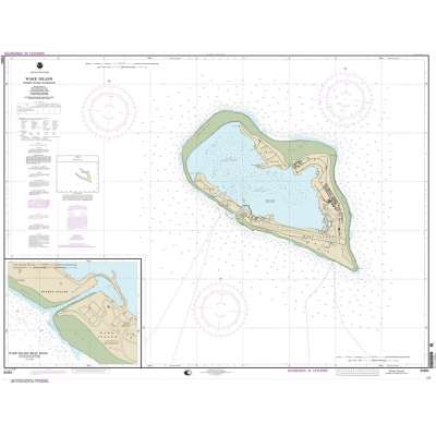 Pacific Coast Charts :NOAA Chart 81664: Wake Island;Wake Island Boat Basin