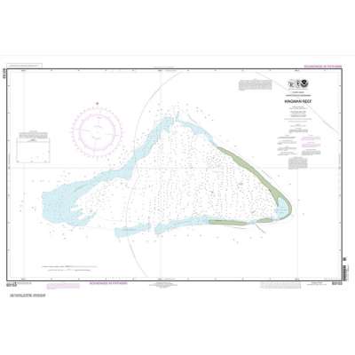 HISTORICAL NOAA Chart 83153: United States Possesion Kingman Reef