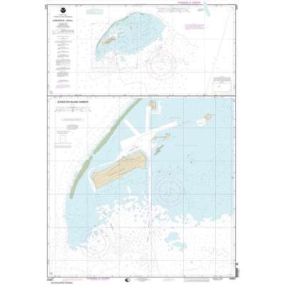 Pacific Coast NOAA Charts :NOAA Chart 83637: Johnston Atoll;Johnston Island Harbor