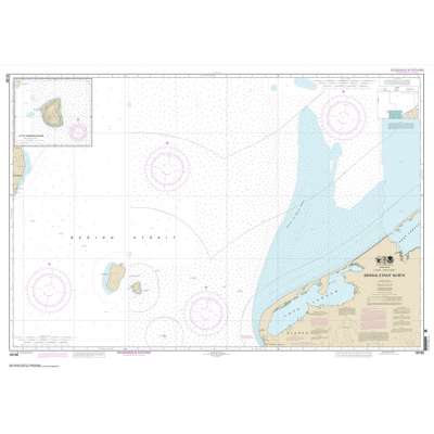 HISTORICAL NOAA Chart 16190: Bering Strait North;Little Diomede Island