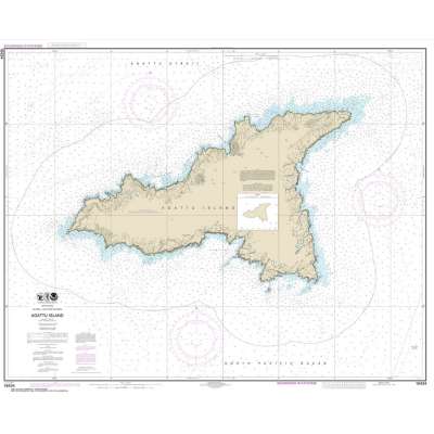 HISTORICAL NOAA Chart 16434: Agattu Island