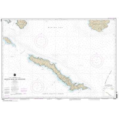 Alaska NOAA Charts :HISTORICAL NOAA Chart 16450: Amchitka Island and Approaches