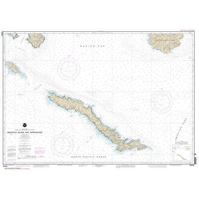 HISTORICAL NOAA Chart 16450: Amchitka Island and Approaches