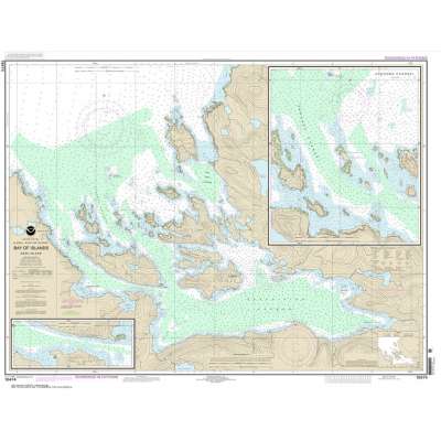 HISTORICAL NOAA Chart 16474: Bay of Islands;Aranne Channel;Hell Gate