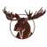 Mangy Moose logo - MAGNET - paracay