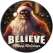 Believe Happy Holidays - Sticker