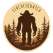Stachesquatch - sticker