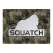 Squatch Metalworks Logo Green Camo - Vinyl Sticker (1 STICKER) - Paracay