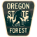 Oregon State Forest Sign - Sticker - Paracay