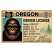 Vintage Bigfoot ID - Oregon - Sticker - Paracay