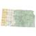 Kansas sectional chart wall map, decorative FAA chart, reference only